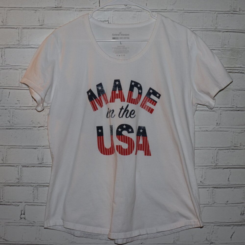 ❤ Made in the USA Graphic Tee · General Standard · Size L